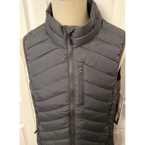 NWT Pulse Puffer Vest Men's XS Boys Youth XL 20 Gray Quilted Ripstop Water Repel - Picture 3 of 15